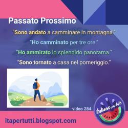 Il passato prossimo in italiano: https://www.youtube.com/watch?v=VAM7hVQHd-I #passato #prossimo #verbi #grammaticaitaliana #tempi #italianoperstranieri #itapertutti